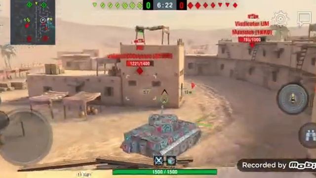 world of tanks blitz ►моё первое видео