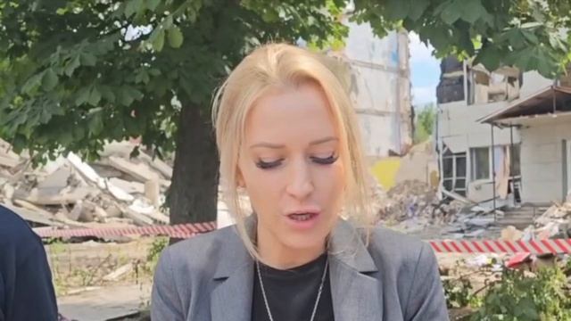 Лантратова рассказала о визите иностранных журналистов в Старобельск