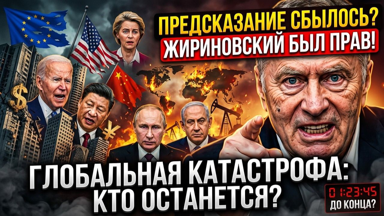 «ЭТО КОНЕЦ» Жириновский перед смертью успел назвать страну, которая ИСЧЕЗНЕТ первой! смотреть онлайн