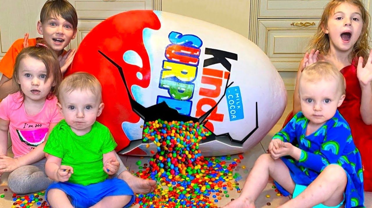 Five Kids Chocolate Surprise Eggs + еще детские видео