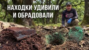 В этом лесу находки меня немного удивили и порадовали. Коп с Nokta Legend 2