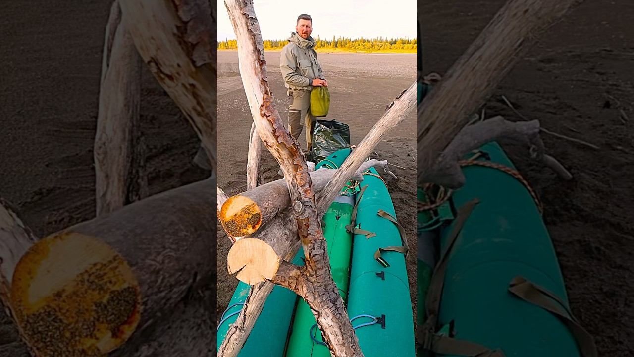 Строю укрытие и ночую прямо в лагере! Не успел в лагерь! смотреть онлайн