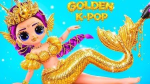 Преображение Руми в Русалку! Поделки в стиле K-Pop Demon Hunters!