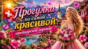 Простая жизнь в швейцарской сельской местности — расслабляющая прогулка по самой красивой швейцарск