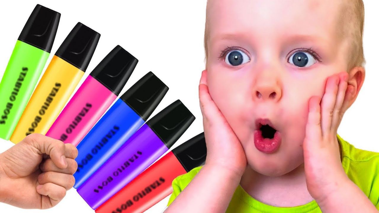 Песня Five Kids The Colors + другие детские песни и видео