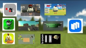 Играю в игры из Rustore по ChickenGun (4 часть). #ЧГ #ChickenGun #ЧикенГан