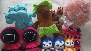Продолжаю вязать игрушки, которые купили на ярмарке🤗❤🤗