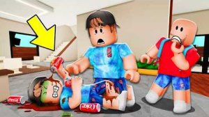 СЫН БОЛЬШЕ НЕ ПЬЕТ КОЛУ? Брукхевен РП Роблокс