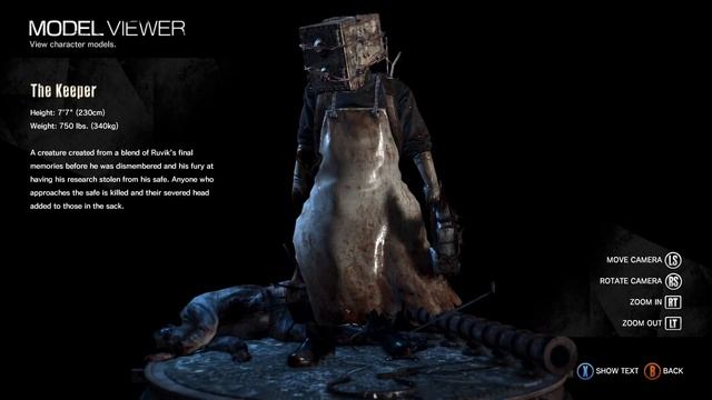 The Evil Within Model Viewer