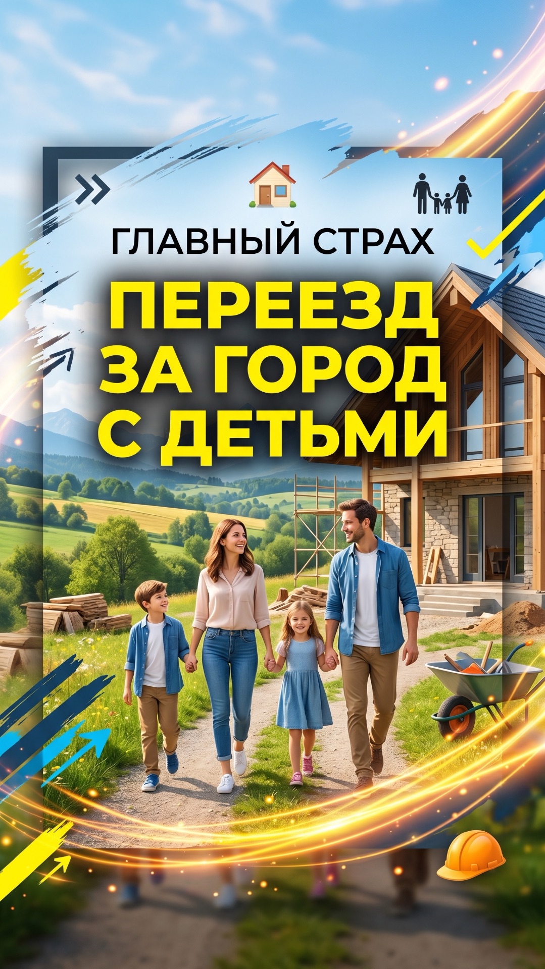 Главный страх переезда за город с детьми