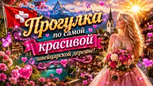 Простая жизнь в швейцарской сельской местности — расслабляющая прогулка по самой красивой швейц
