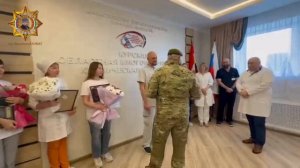 Апти Алаудинов «АХМАТ». Встреча с руководством и персоналом Курской областной больницы