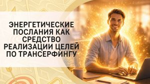 Энергетические Послания как средство реализации целей по Трансерфингу