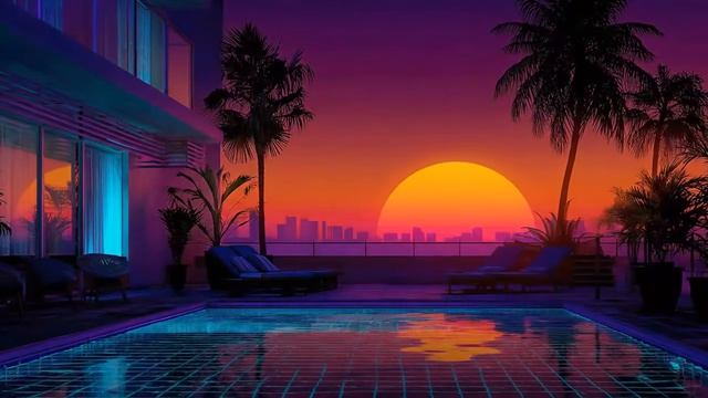 ＢＡＣＫ　ＴＯ　１９９２ ｜ Sunset Poolside Vibes ｜ Emotional & Nostalgic Retrowave & Dreamwave Mix