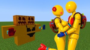 Игрок Poppy Playtime GIRL X PLAYER - Дополнение для Minecraft PE