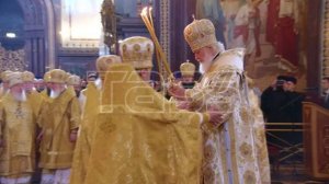 Патриаршее служение в день памяти равноапостольных Мефодия и Кирилла в Москве