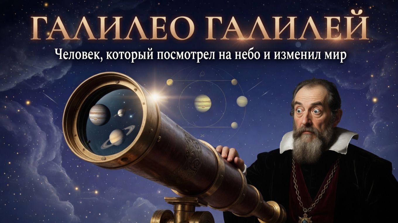 Как Галилей одним телескопом перевернул представление о Вселенной