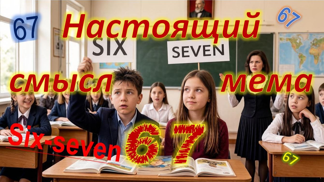 Настоящий смысл мема 67 смотреть онлайн