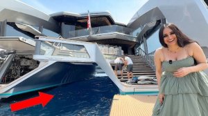 Яхта миллиардера за 55.000.000$ с подводным тоннелем.