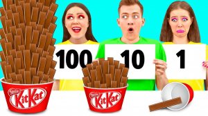 100 Слоев Еды Челлендж # Съедобная Битва от TeenTeam Challenge