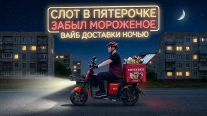 Слот в ПЯТЕРОЧКЕ / На меня РУГАЮТСЯ! / Вайб ночной доставки 【ЖИЗНЬ КУРЬЕРА 164】 #delivery #волгоград