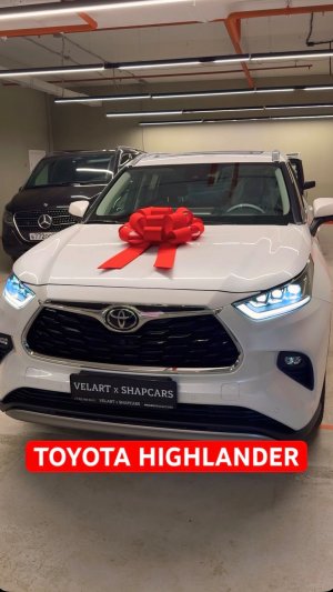 Выдали Toyota Highlander 2026! Русифицировали и установили дополнительное оснащение #highlander