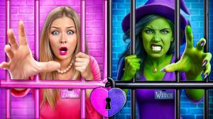 Побег из Тюрьмы Челлендж # Барби vs Злая от Multi DO Girls