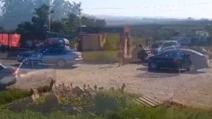 Соль-Илецк. Рынок арбузов
