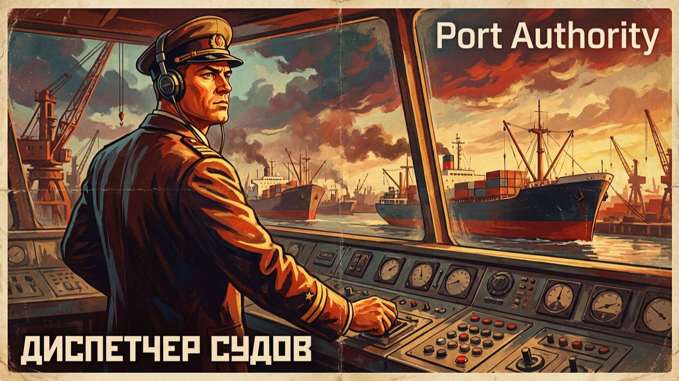 Port Authority - ЛОГИСТ\ДИСПЕТЧЕР СУДОВ Demo🕹Первый взгляд, обзор геймплей