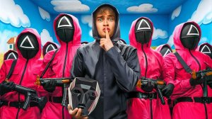 Я научился экстремальному камуфляжу, чтобы выжить в игре с кальмарами!