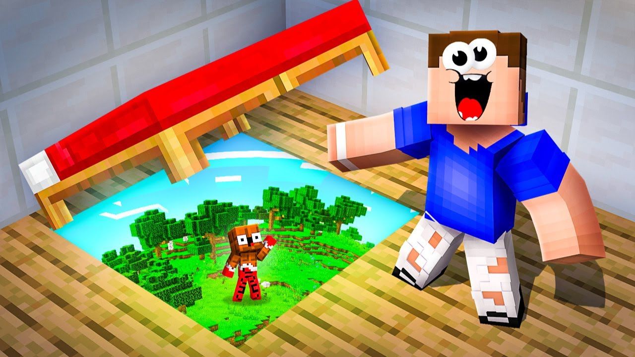 Мы Нашли ЭТО у Себя ДОМА в Майнкрафт! Minecraft смотреть онлайн