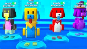 Радужные щенки, играющие в гоночную игру, и прятки/Super Bear Adventure🐻