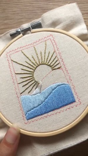 Ручная вышивка 🖼 
#ручнаявышивка #вышивкагладью #handmade #ручнаяработа