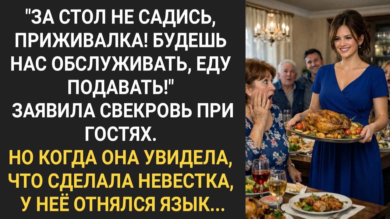 Истории из жизни|За стол не садись, приживалка!|Аудиорассказы|Аудиокниги|Реальные истории смотреть онлайн