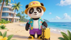 🏖️НОВЫЙ МУЛЬТИК!🌴ПАНДОЧКА НА ОТДЫХЕ! РАЗВИВАЮЩИЙ МУЛЬТФИЛЬМ-ИГРА ДЛЯ ДЕТЕЙ😊