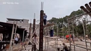 Modern Two-Story House Construction ｜ Full Building Process from Foundation to Finish-002