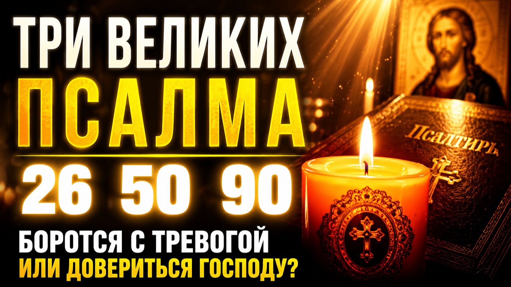 Бояться ночи или спать под защитой? Псалом 26, 50, 90 для крепкого сна