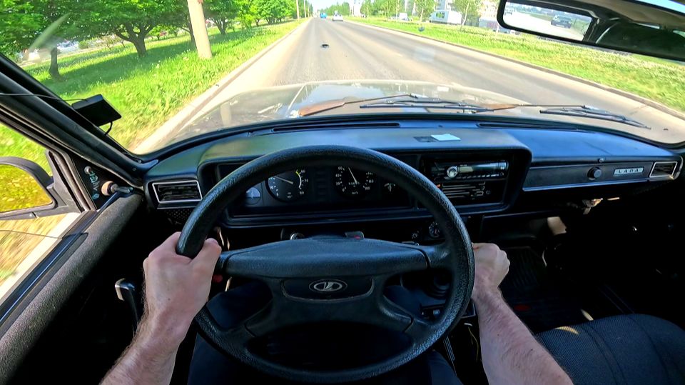 2011 ВАЗ 2104 1.6L POV TEST DRIVE