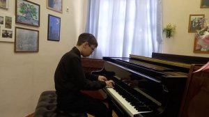 Алексеев Богдан - Й. Гайдн. Соната №38 (D-dur, I часть)