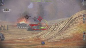 Обзор на танк FV125b в Tanks Blitz! И еще открыл контейнер!