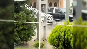 Мощный ливень затопил улицы Самарканда! Часть дорог оказались под водой! Сегодня ЧП