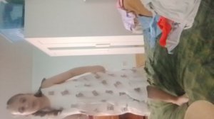 обзор на мой рукзак у бабушки