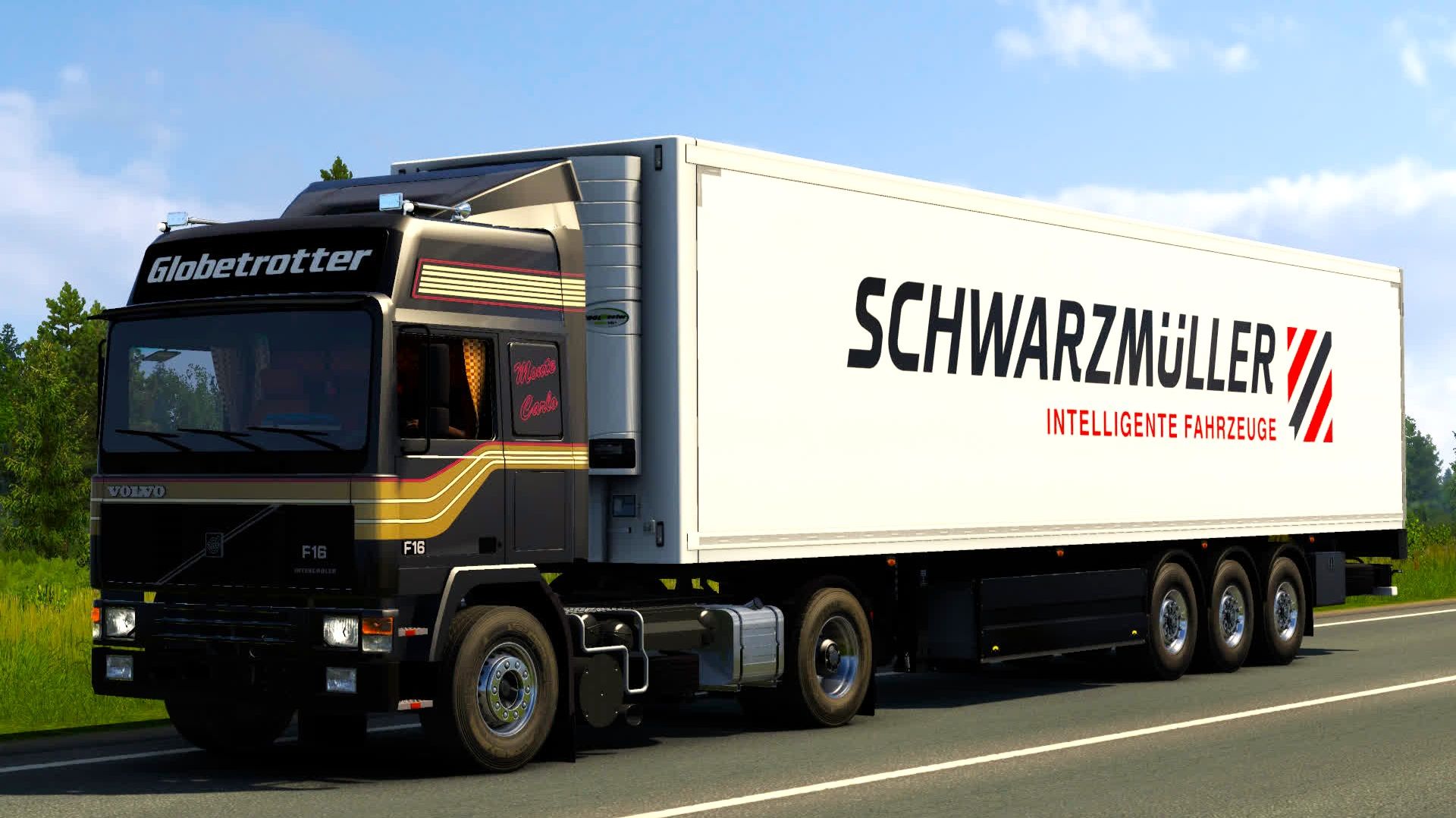 670 / ETS2 1.58 / Volvo F16 / Снова в Казахстан.