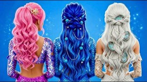 Миссия по преображению РУСАЛКИ! 🧜♀️ Уэнсдей и Энид должны трансформироваться, чтобы выжить! 🖤✨