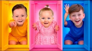 МИСТИЧЕСКАЯ комната 3 цветов! Ева и Ники находят сюрприз за секретной дверью