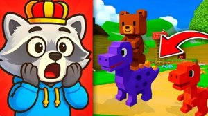 МИР ДИНОЗАВРОВ!!? Super Bear Adventure/Приключения Супер Медведя