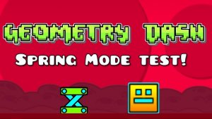 Geometry dash — режим пружины!(spring mode)