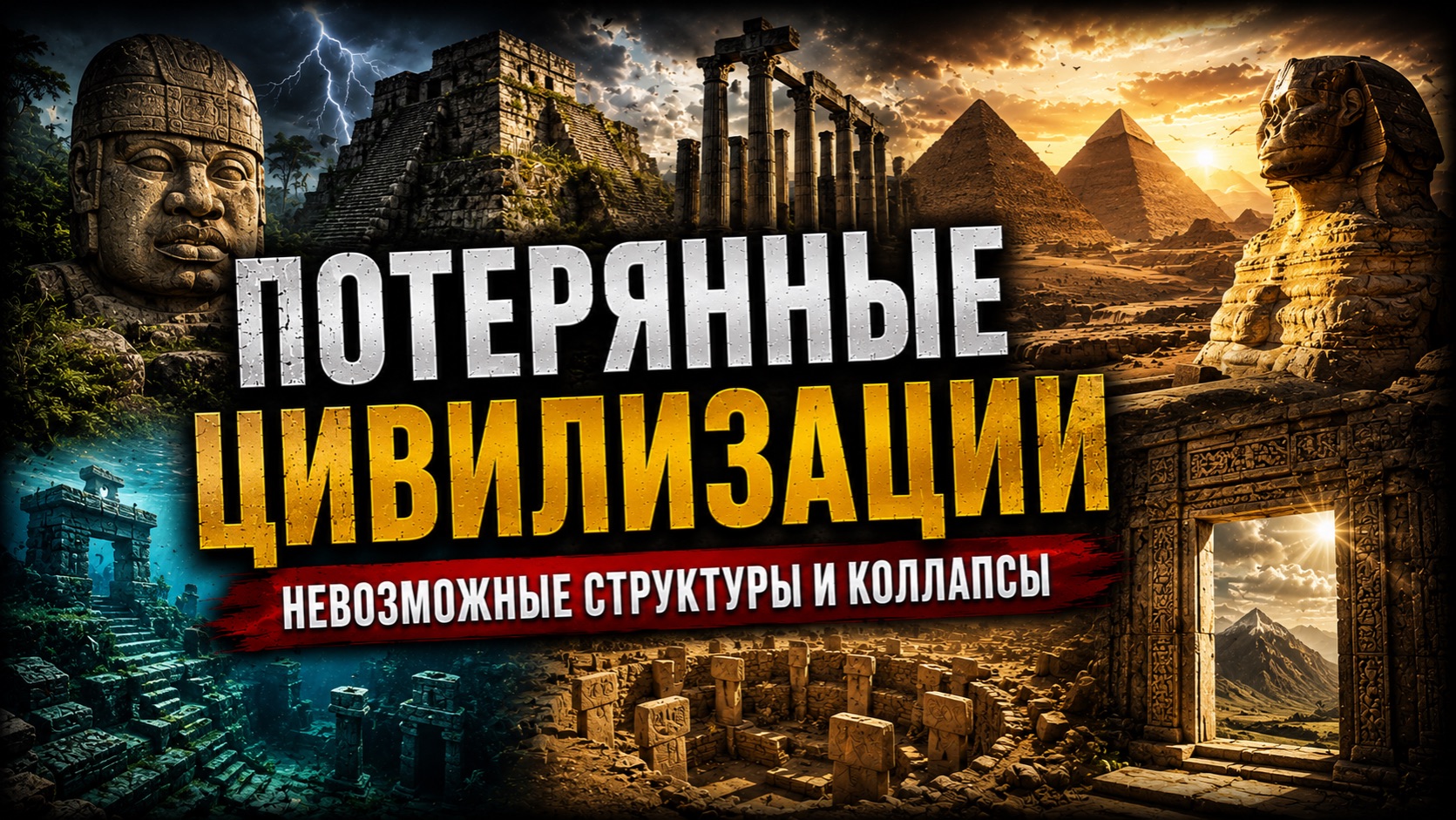 Потерянные цивилизации | Невозможные структуры и коллапсы | Документальный Фильм