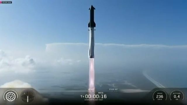 SpaceX провела испытательный полет самой большой ракеты в истории - Starship V3