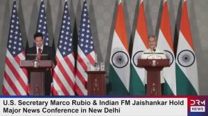 Marco Rubio Holds Joint Presser with India’s Foreign Minister, May 24, 2026